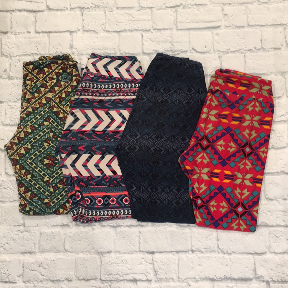LuLaRoe | OS Tribal Leggings Bundle